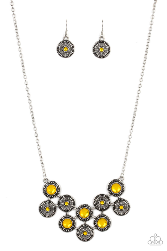 Whats your sign? - Yellow Necklace Paparazzi Accessories. Subscribe & Save. #P2WH-YWXX-246XX