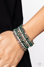 Load image into Gallery viewer, Paparazzi ICE Knowing You Multi $5 Bracelets For Women. Free Shipping. #P2DA-MTXX-110XX
