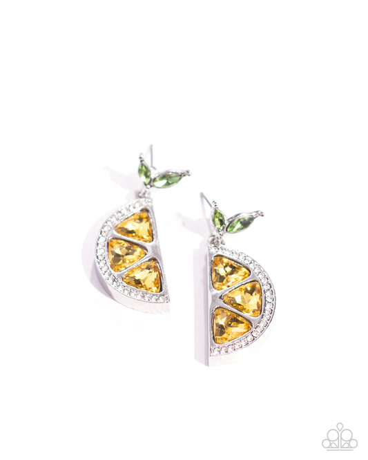 Lady Lemon Yellow Earrings Paparazzi $8 Jewelry. Subscribe & Save. #P5PO-YWXX-045XX