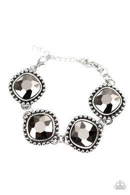 Paparazzi Megawatt Silver Bracelet For Women. #P9ST-SVXX-016XX. Get Free Shipping. 