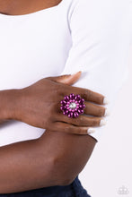 Load image into Gallery viewer, PEARL Talk Purple Ring for Women Paparazzi Accessories. #P4ST-PRXX-021XX. Get Free Shipping

