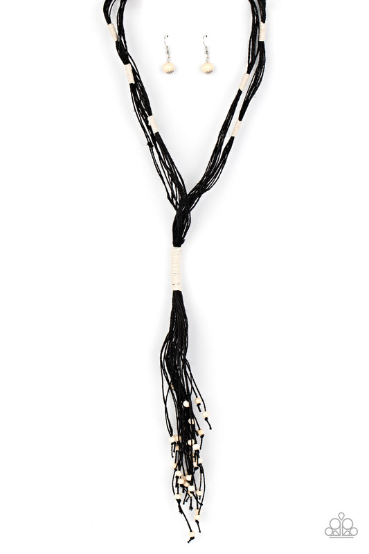 Whimsically Whipped Corded Fringe Necklace Paparazzi Accessories. Subscribe & Save.