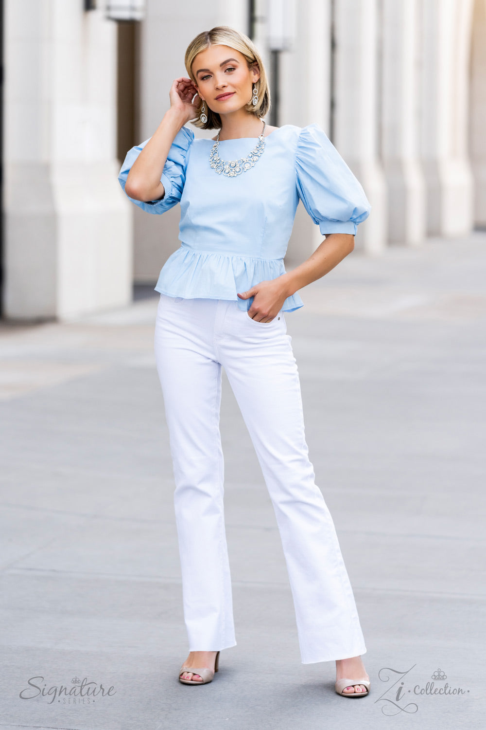 Vintage 2022 The Jennifer Zi Necklace Paparazzi Zi Collection. Get Free Shipping. #Z2203