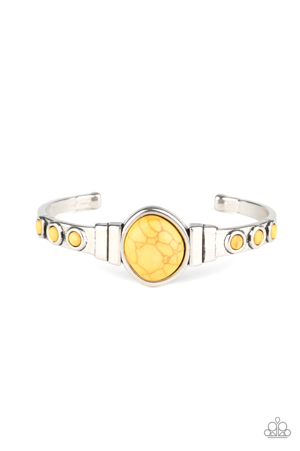 Spirit Guide Yellow Bracelet Paparazzi Accessories. Get Free Shipping. #P9SE-YWXX-108XX.