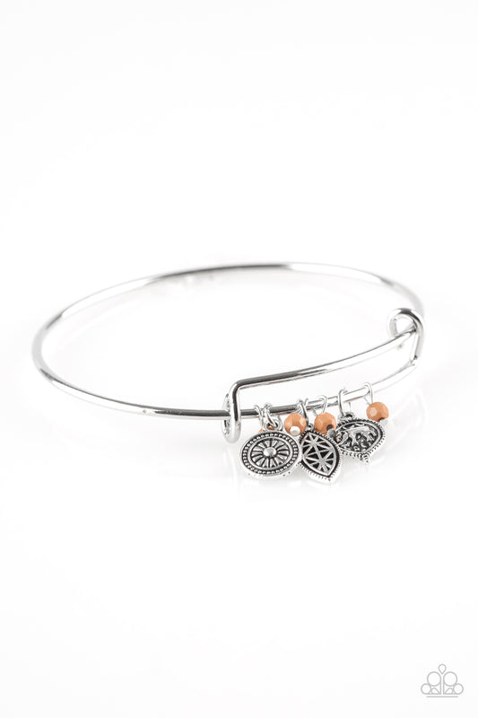 Paparazzi The Elephant In The Room - Brown Bracelet