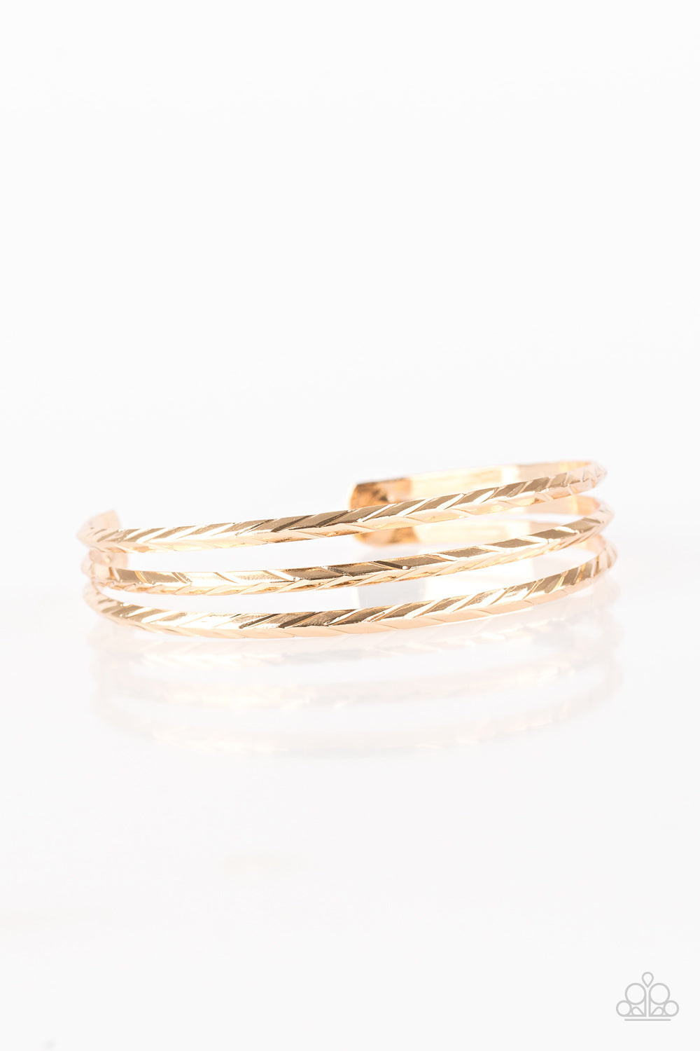 Paparazzi Eastern Empire Gold Bracelet. $5 Jewelry. #P9BA-GDXX-022XX. Subscribe & Save.
