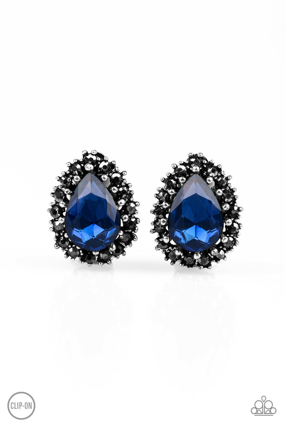 Paparazzi Quintessentially Queen Blue Earrings. #P5CO-BLXX-032XX. Subscribe & Save.