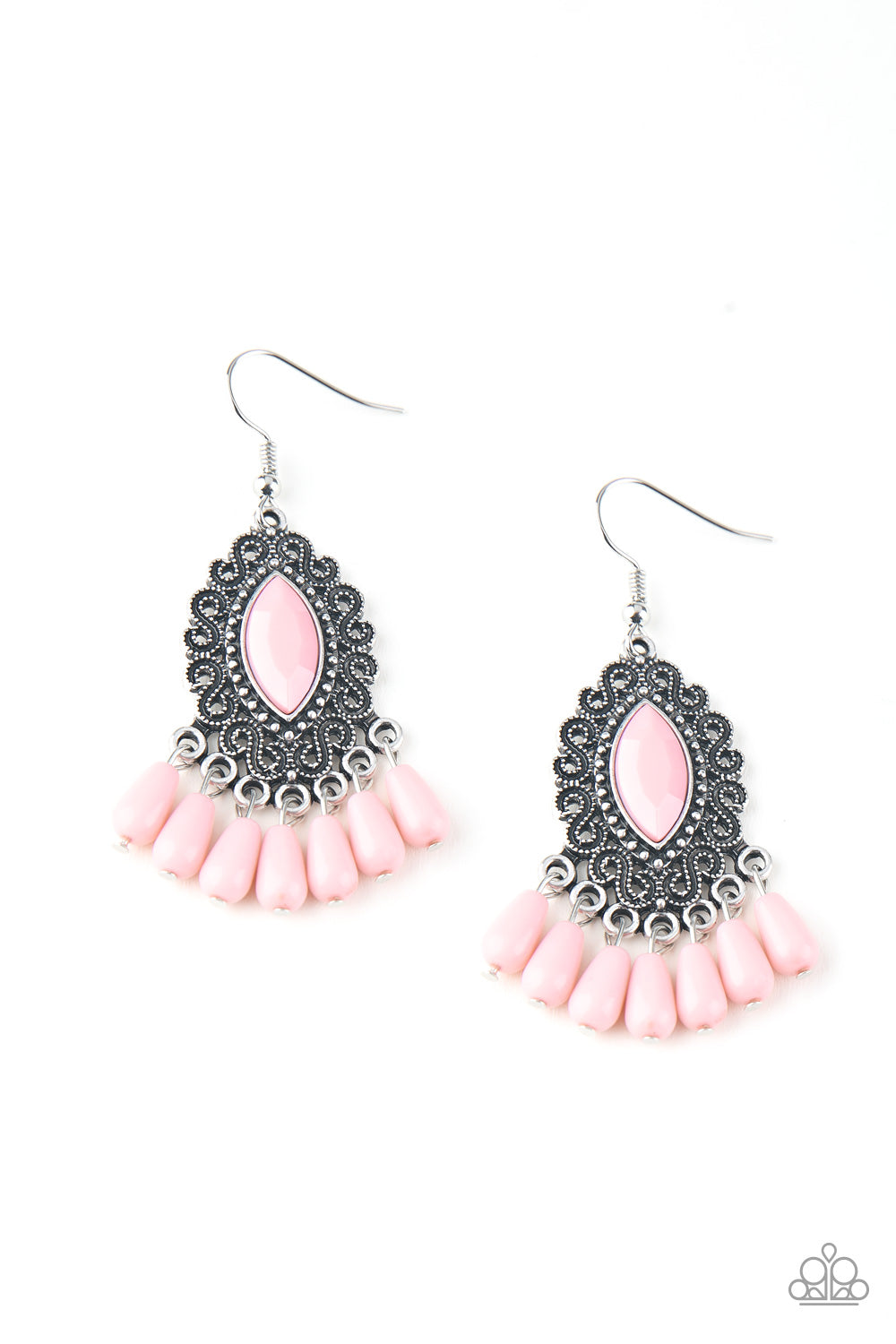 Private Villa Pink Fringe Earring Paparazzi $5 Jewelry. #P5WH-PKXX-171XX. Subscribe & Save.