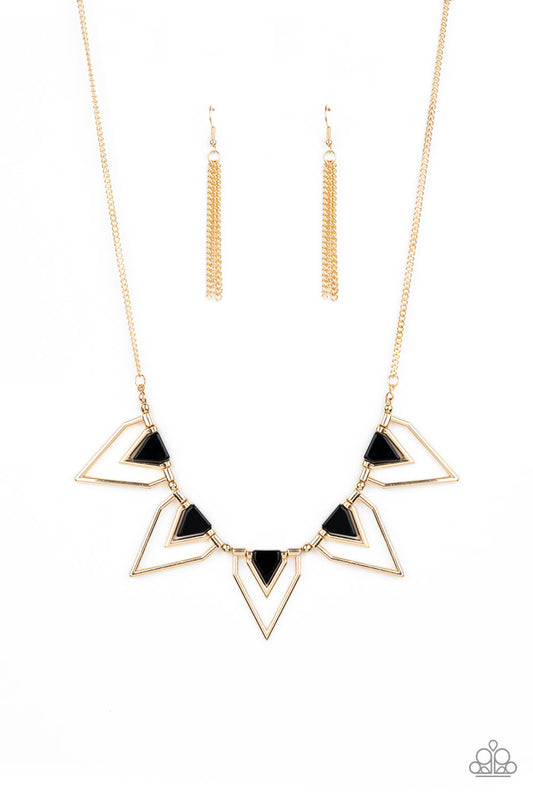 The Pack Leader - Gold Necklace Paparazzi Accessories