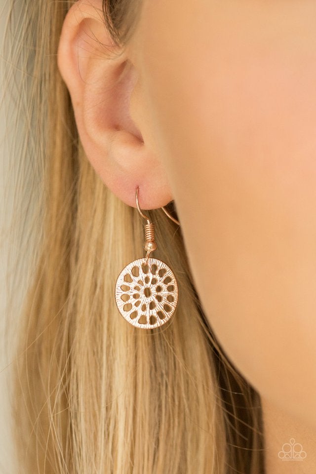 Paparazzi Necklace Your Own Free WHEEL - Rose Gold Necklace