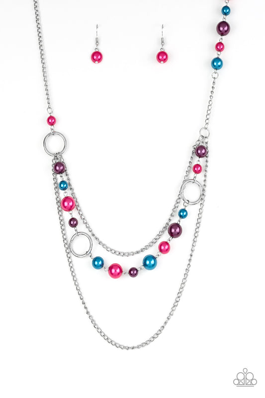 Paparazzi Party Dress Princess Multi Necklace Jewelry online at AainaasTreasureBox P2RE-MTXX-079XX
