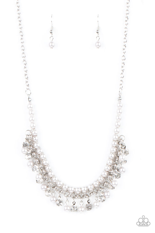 Paparazzi Necklace ~ A Touch of CLASSY - Silver