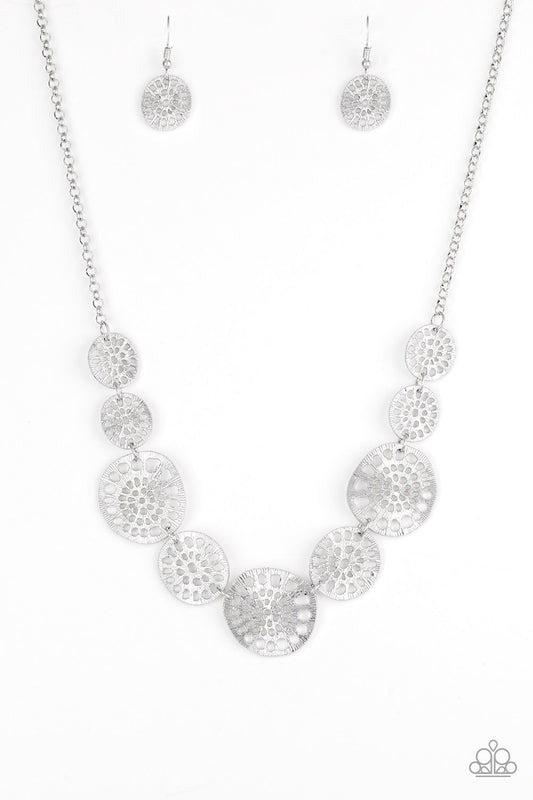 Paparazzi Necklace ~ Your Own Free WHEEL - Silver