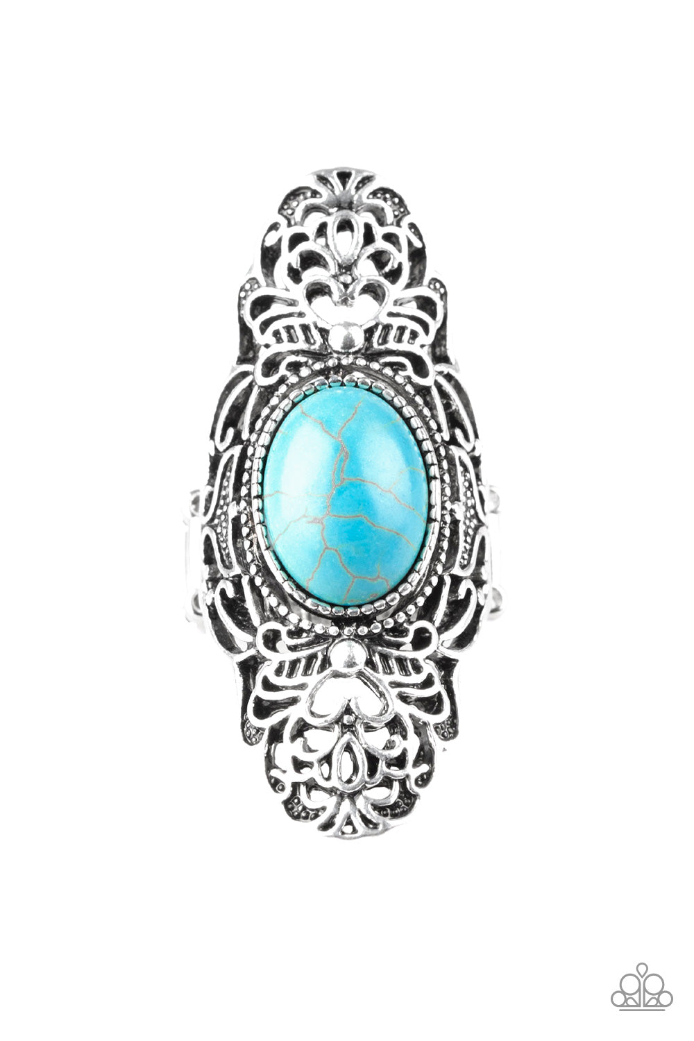 Paparazzi Ring ~ Ego Trippin - Blue