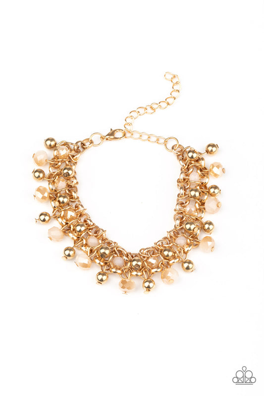Paparazzi Bracelet ~ Just For The FUND Of It! - Gold