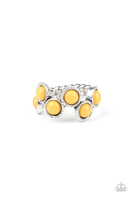 Buy Foxy Fabulous Yellow Ring Paparazzi Jewelry. Subscribe & Save. #P4WH-YWXX-107XX
