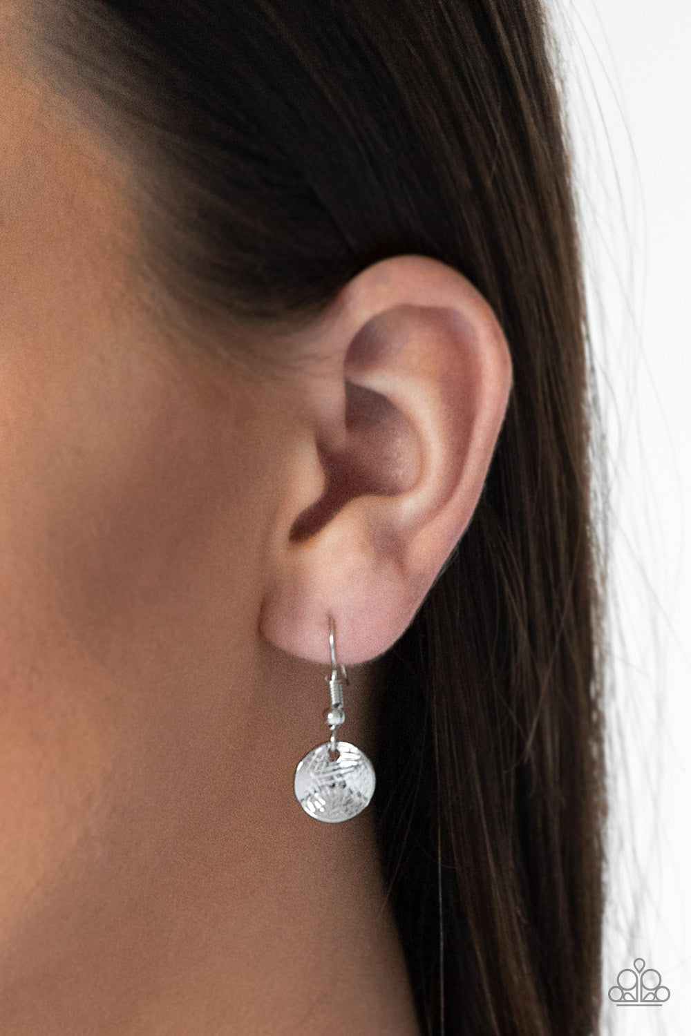 Simple Sheen Silver Necklace Paparazzi Accessories. #P2BA-SVXX-020XX. Subscribe and Save!