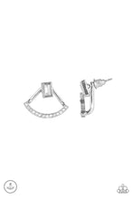 Load image into Gallery viewer, Paparazzi Earring ~ Delicate Arches - White
