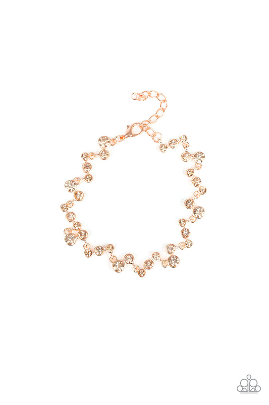 Paparazzi Bracelet ~ Starlit Stunner - Copper