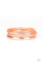 Load image into Gallery viewer, Paparazzi Bracelet ~ CLIQUE Here - Copper
