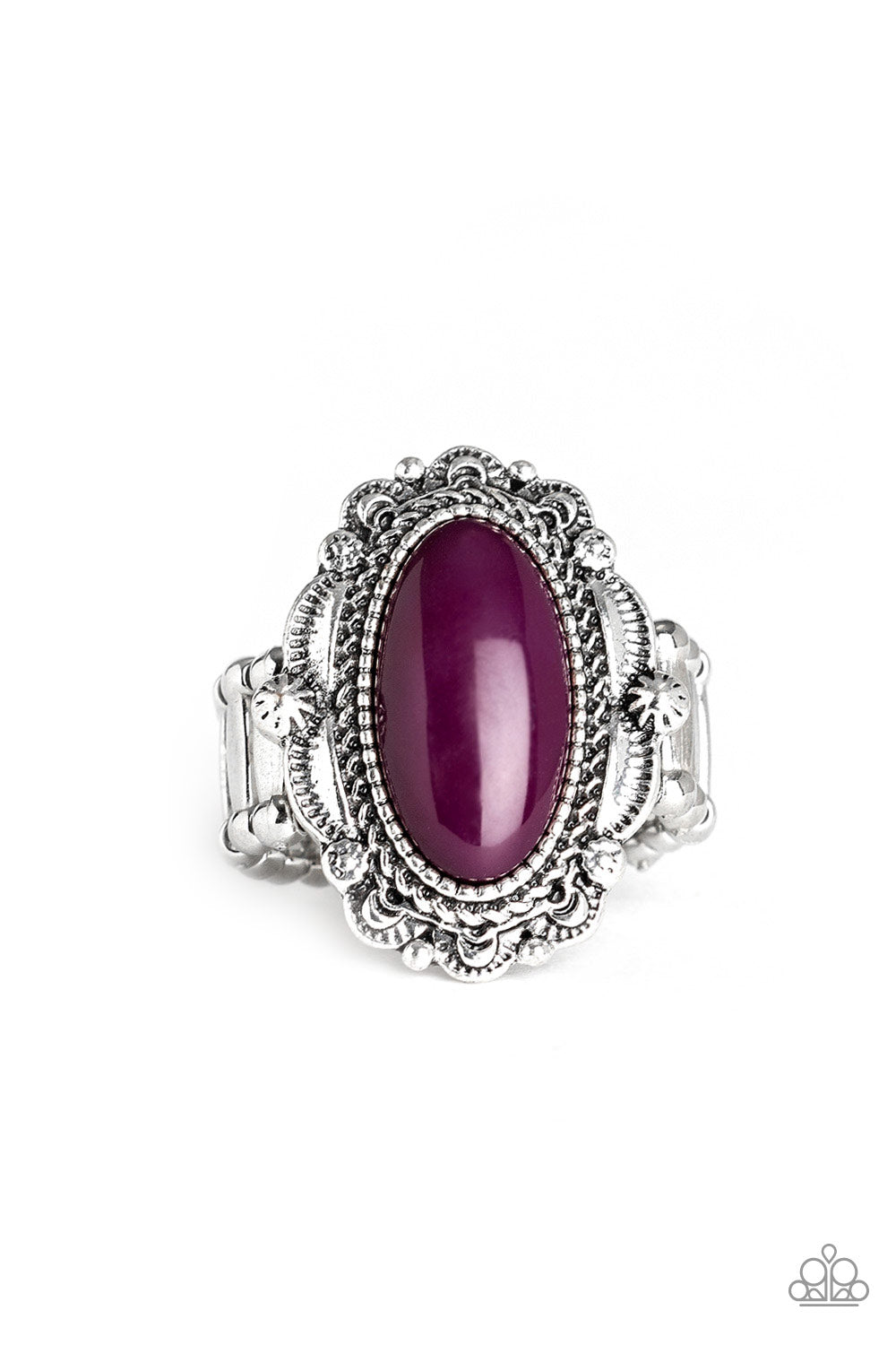 Paparazzi Ring ~ Malibu Majestic - Purple