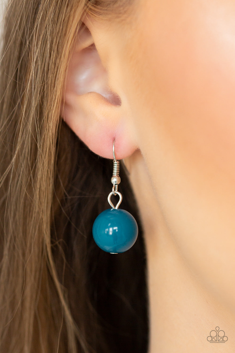 Paparazzi Necklace ~ Floral Fusion - Blue