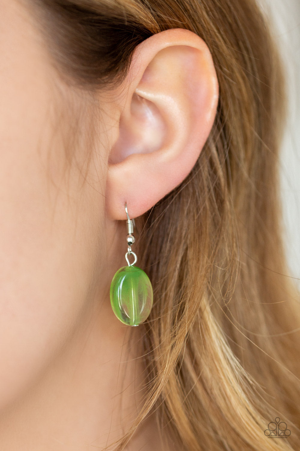 Paparazzi Necklace ~ Rainbow Shine - Green Necklace