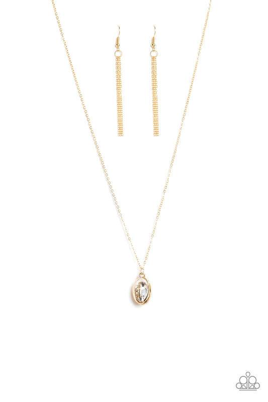 Paparazzi Necklace ~ Timeless Tranquility - Gold