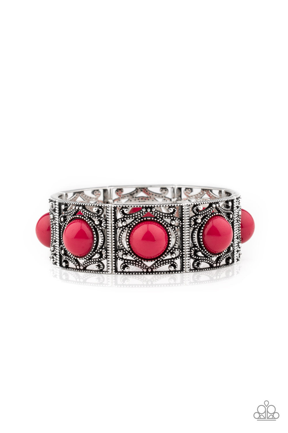 Paparazzi Bracelet ~ Victorian Dream - Pink
