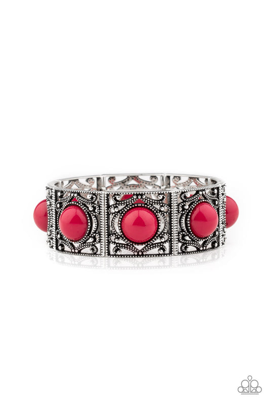 Paparazzi Bracelet ~ Victorian Dream - Pink