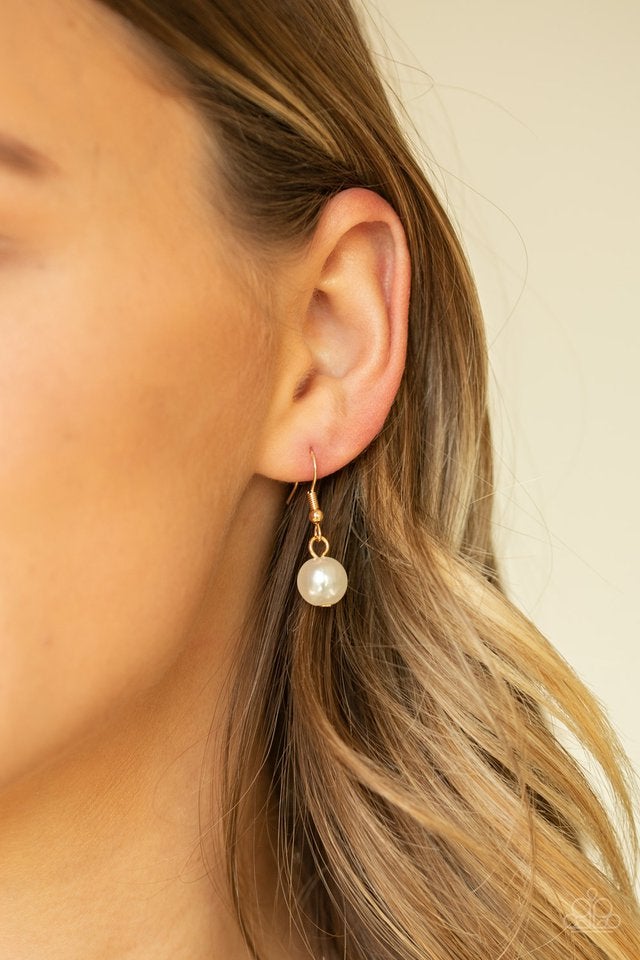 Paparazzi Grandiose Glimmer Gold Necklace