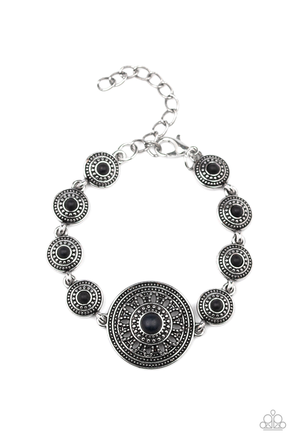Paparazzi Bracelet ~ Rustic Renegade - Black