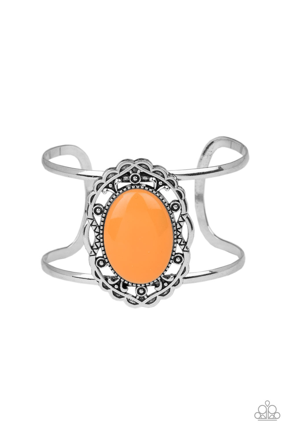 Vibrantly Vibrant - Orange Bracelet Paparazzi Accessories