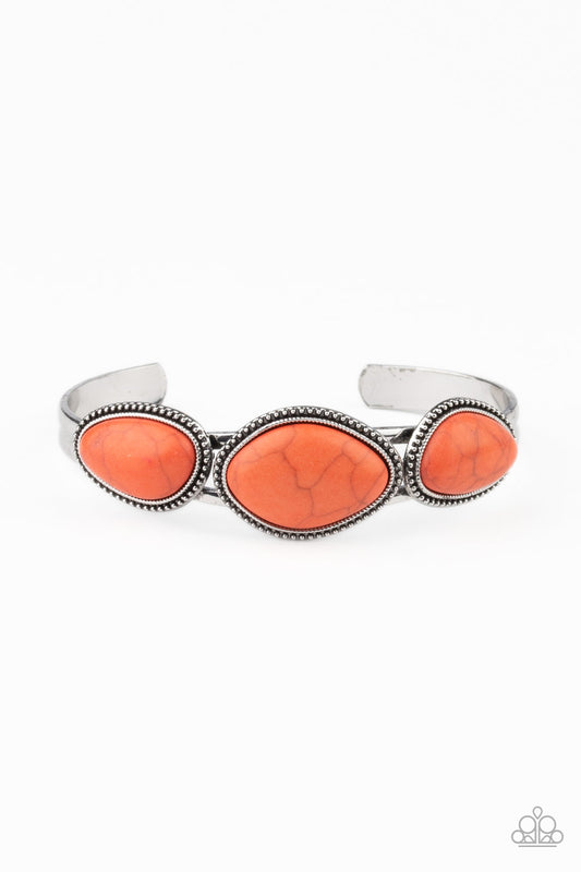 Stone Solace - Orange Bracelets