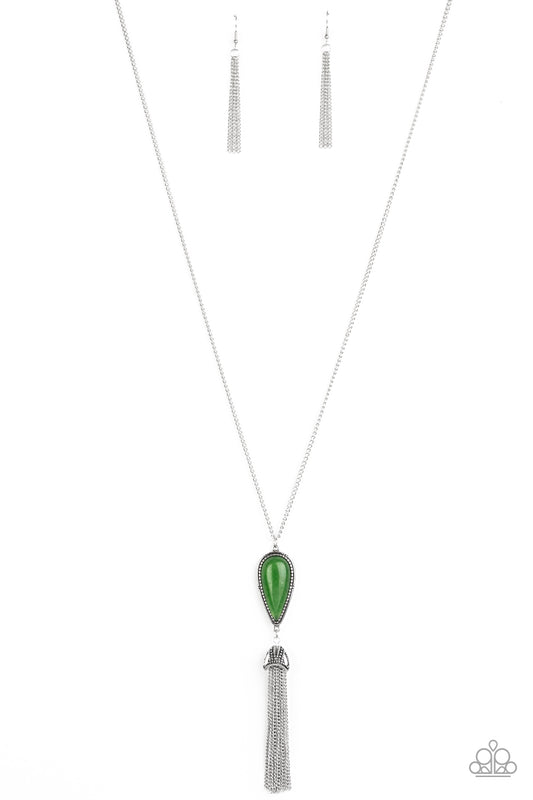 Zen Generation - Green Necklace Paparazzi Accessories