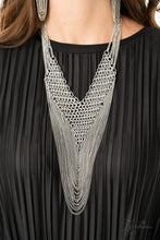 Load image into Gallery viewer, Paparazzi Defiant Zi Necklace 2020 Zi Collection.  #Z2012. Tax free and Get Free Shipping. 
