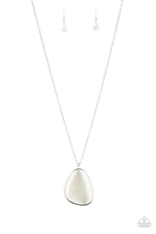 Ethereal Experience White $5 Necklace Paparazzi Accessories. Subscribe & Save. #P2RE-WTXX-506XX