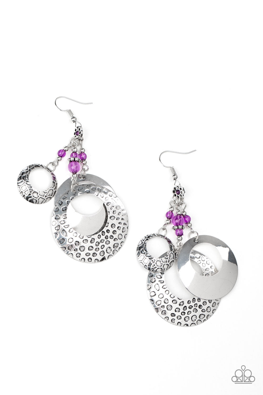 Wanderlust Garden Purple Earring Paparazzi Accessories Floral and dainty earring. Subscribe & Save.