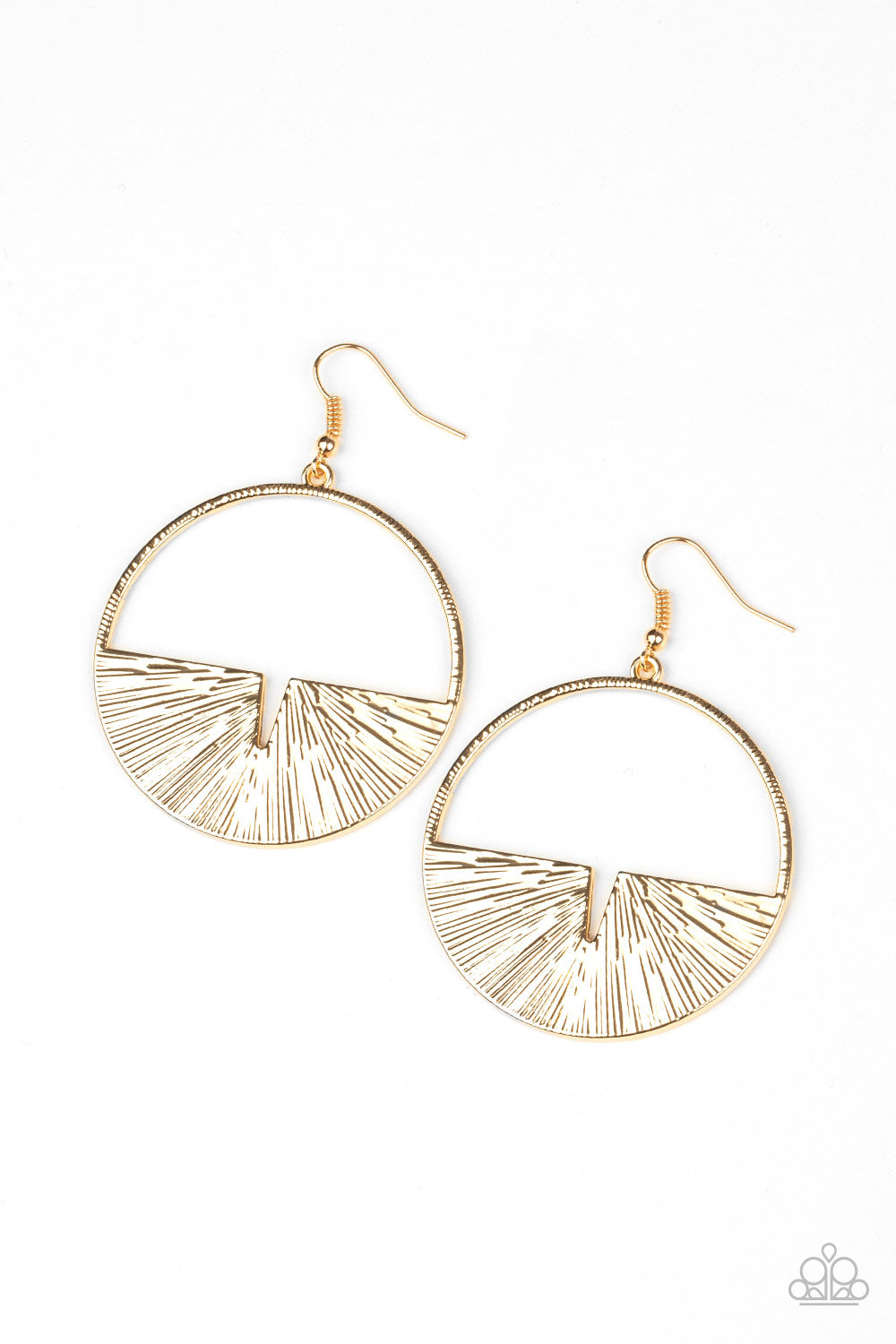 Paparazzi Earring ~ Reimagined Refinement - Gold