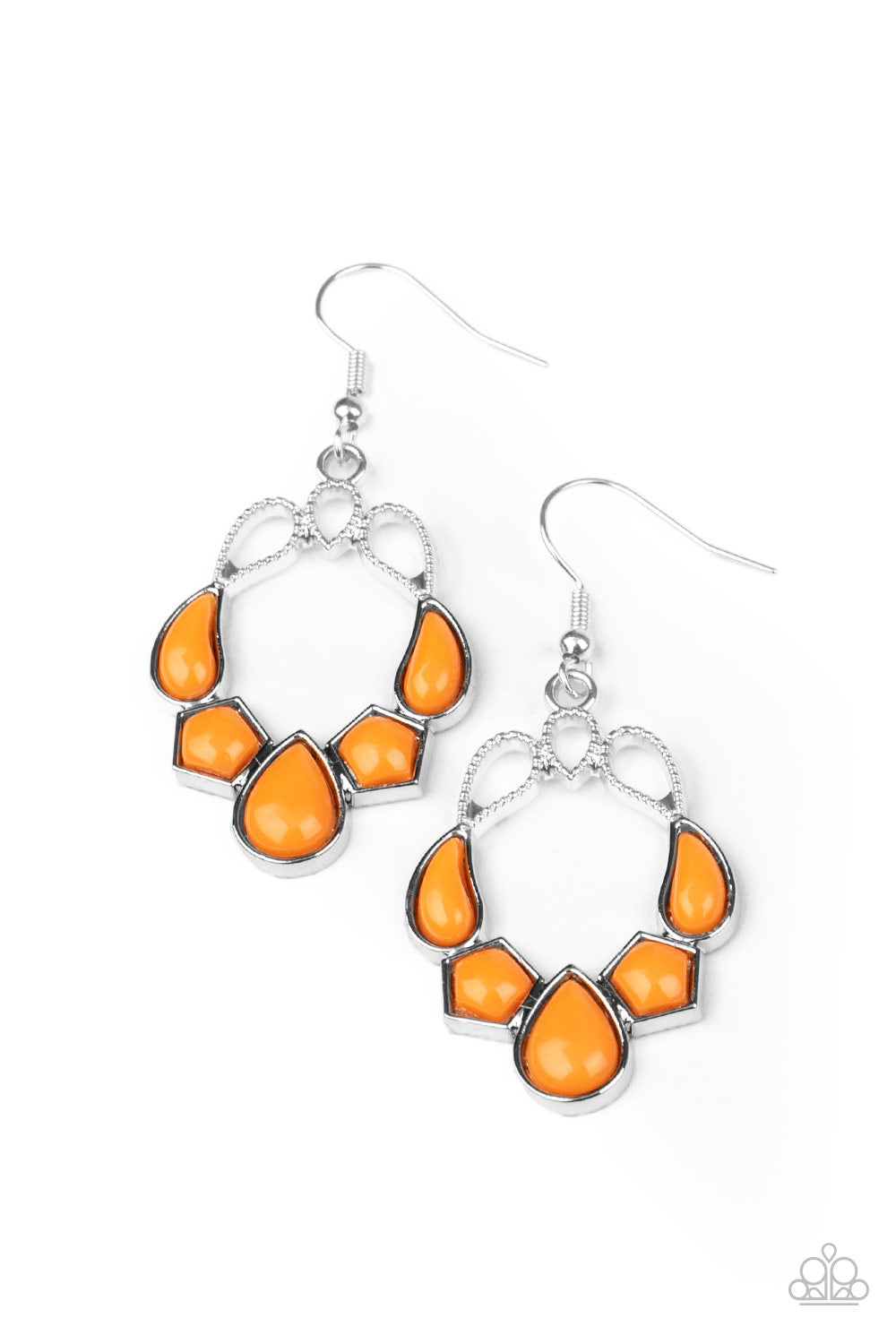 Paparazzi Its Rude to STEER Amberglow Orange Earring. Subscribe & Save. #P5WH-OGXX-136XX. Fishook