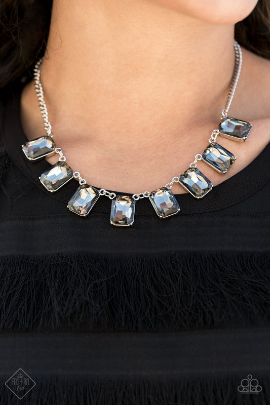 Paparazzi January 2021 Fashion Fix Necklace: "After Party Access" (P2RE-SVXX-340UH).