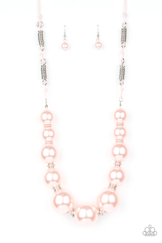 Pearly Prosperity Pink Necklace Paparazzi Accessories. Subscribe & Save. P2RE-PKXX-286XX