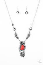 Load image into Gallery viewer, Ruler of The Roost Red Necklace Paparazzi Accessories. Subscribe &amp; Save. #P2SE-RDXX-276XX
