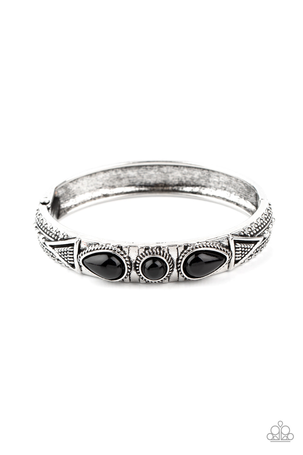 Radiant Ruins - Black Bracelet Paparazzi Accessories