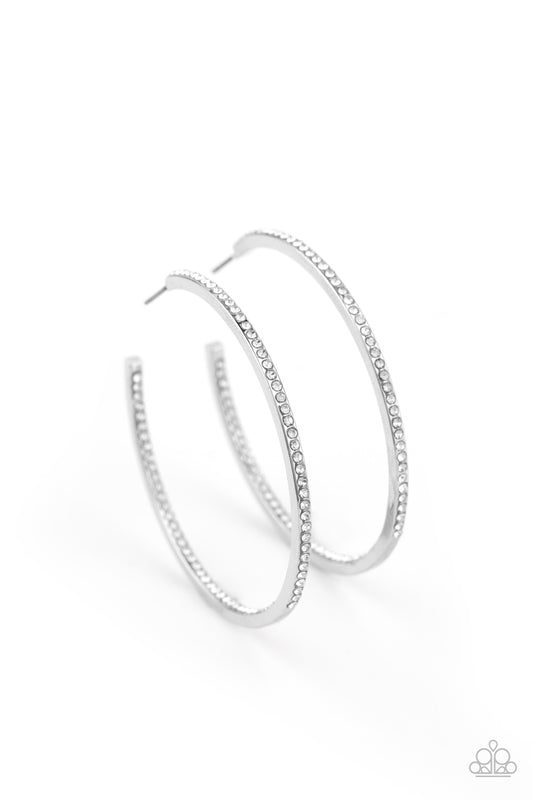 Paparazzi Earring ~ Marquee Magic - White
