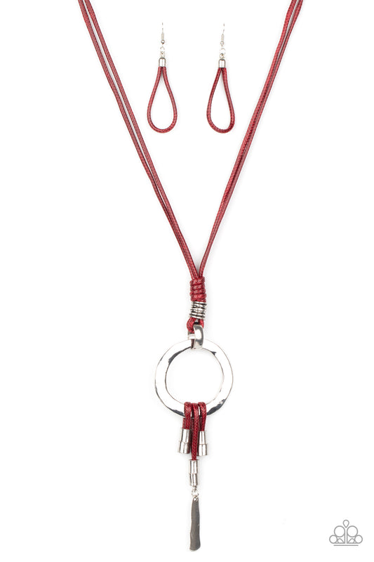 Paparazzi Necklace ~ Tranquil Artisan - Red
