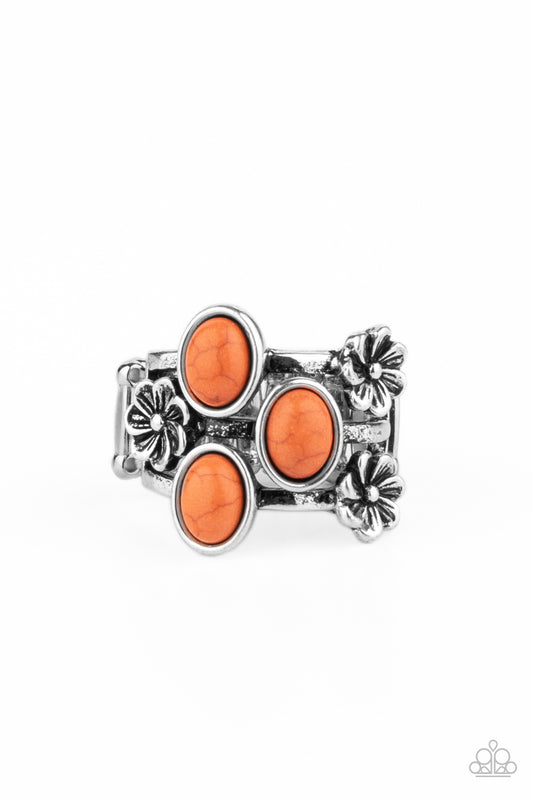 Paparazzi Primitive Paradise - Orange Ring Jewelry #P4SE-OGXX-109XX