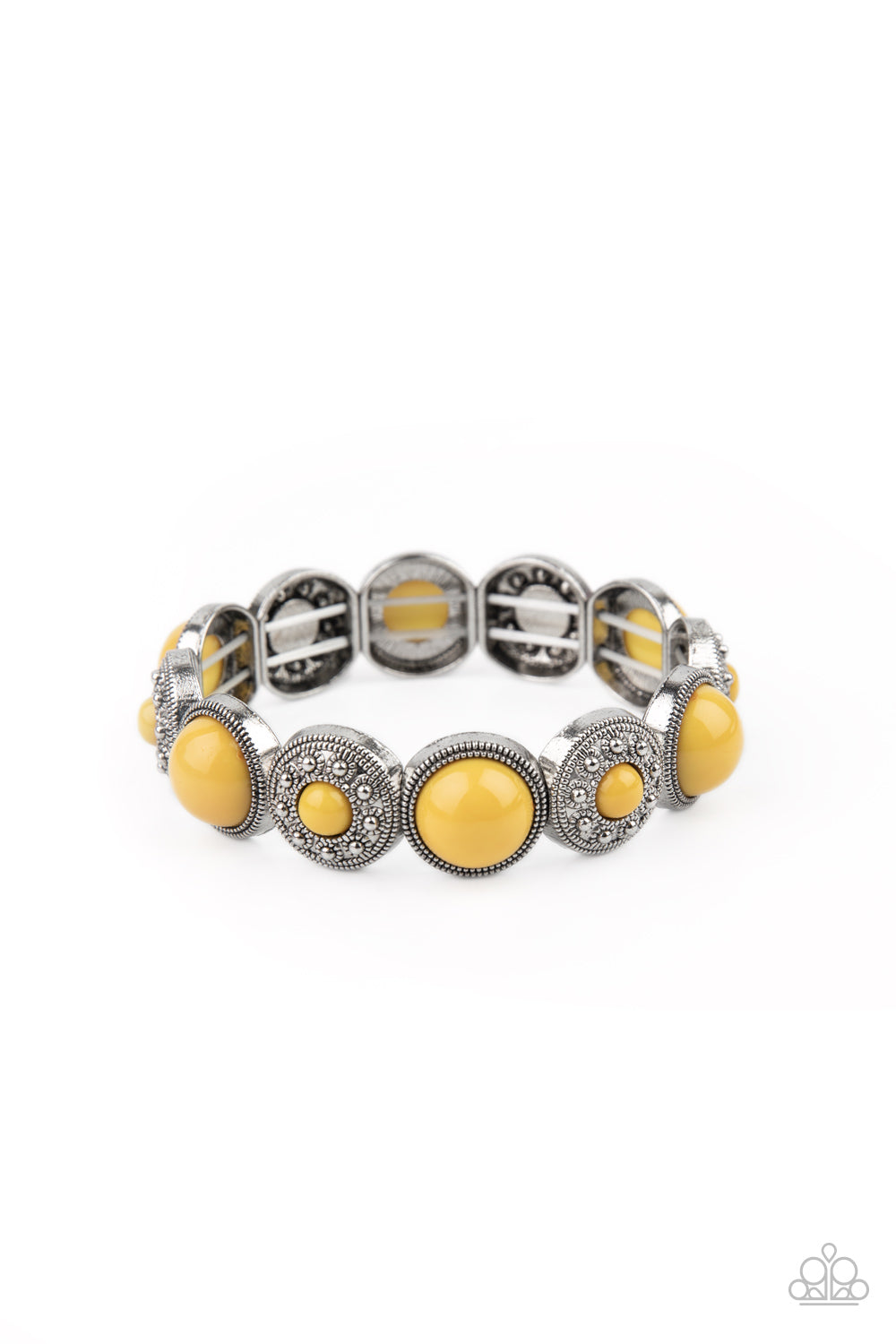 Paparazzi Bracelet ~ Garden Flair - Yellow