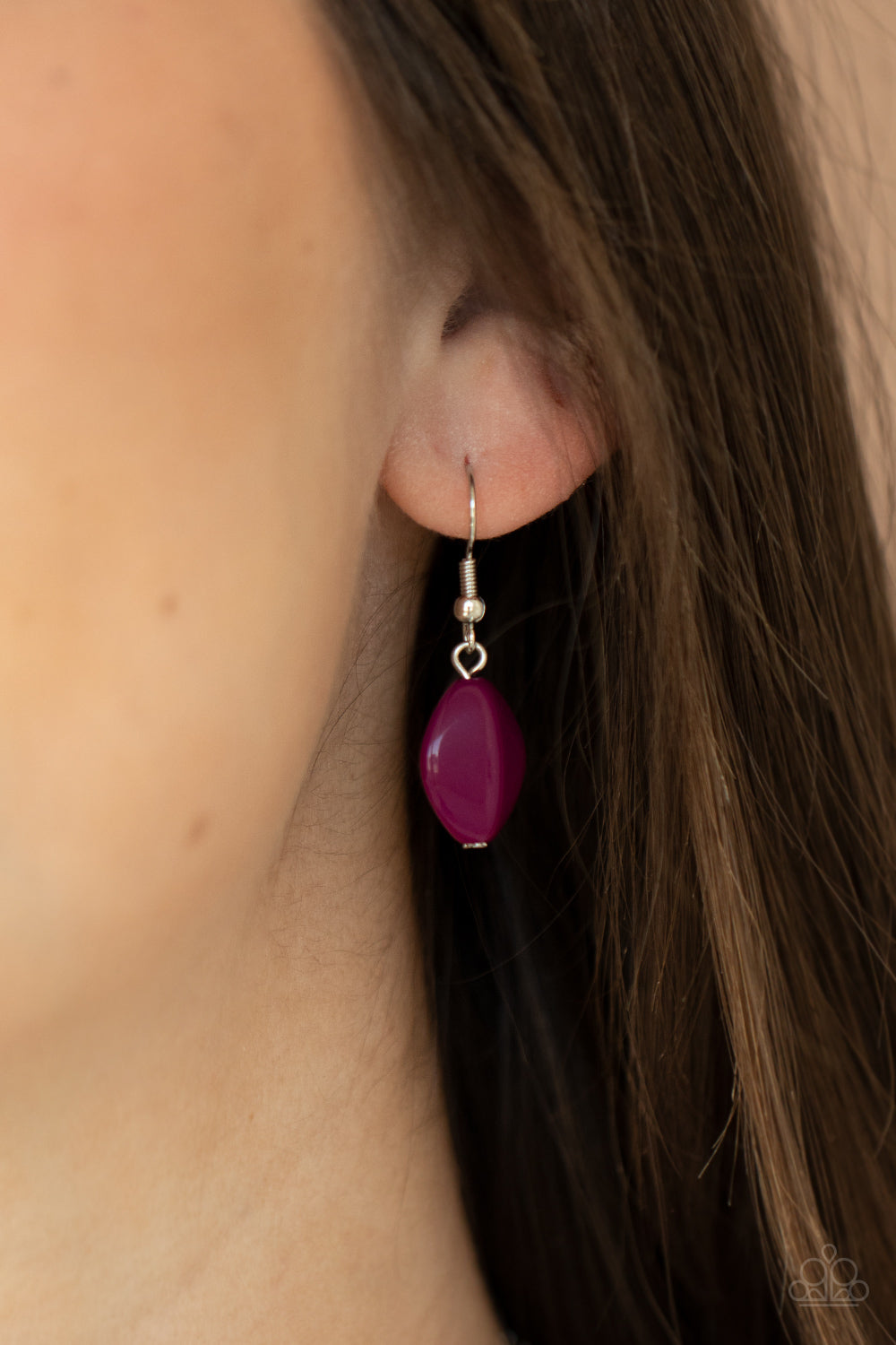 Paparazzi Necklace ~ Two-Story Stunner - Purple