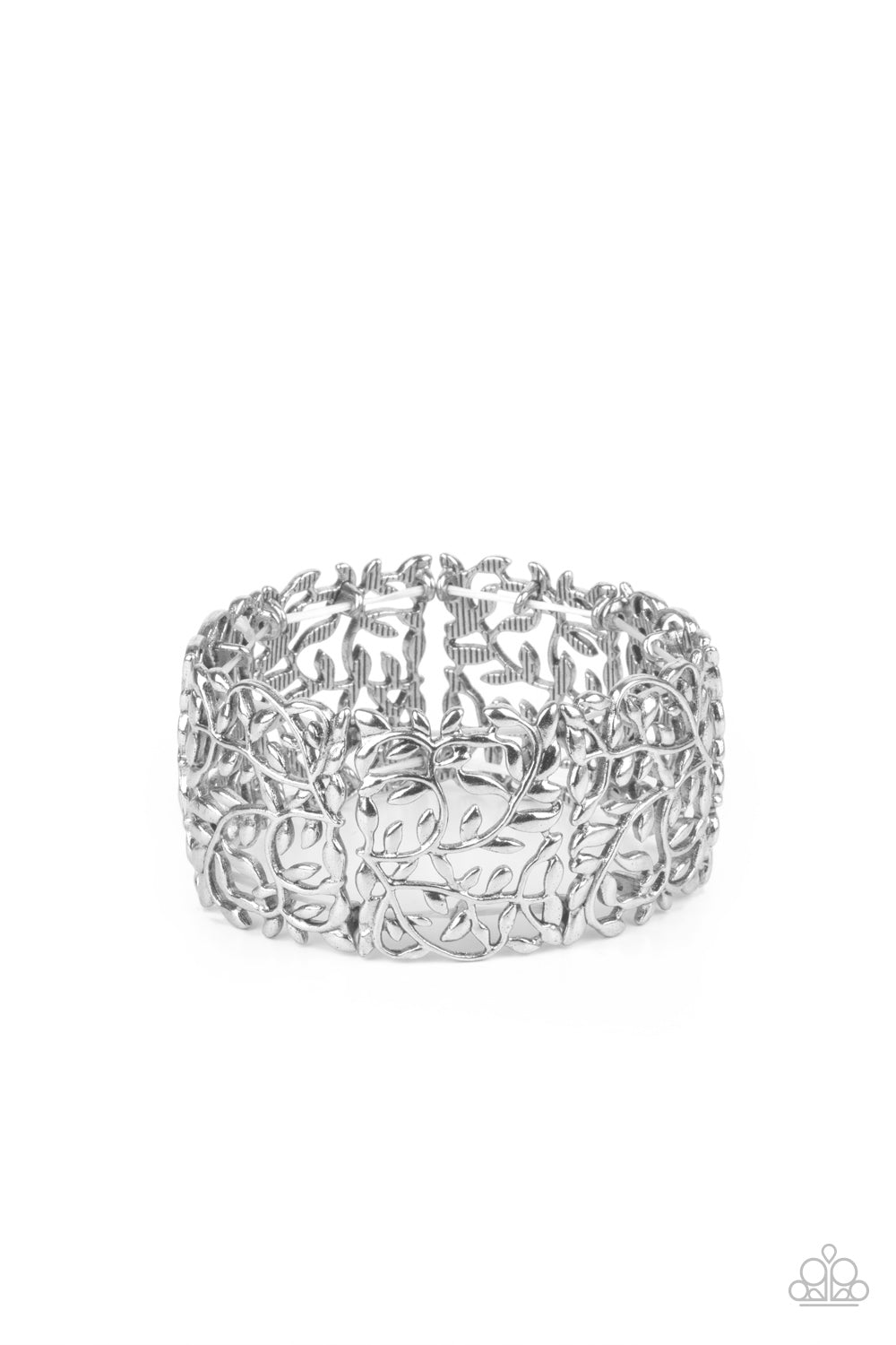 Verdantly Vintage - Silver Bracelet Paparazzi